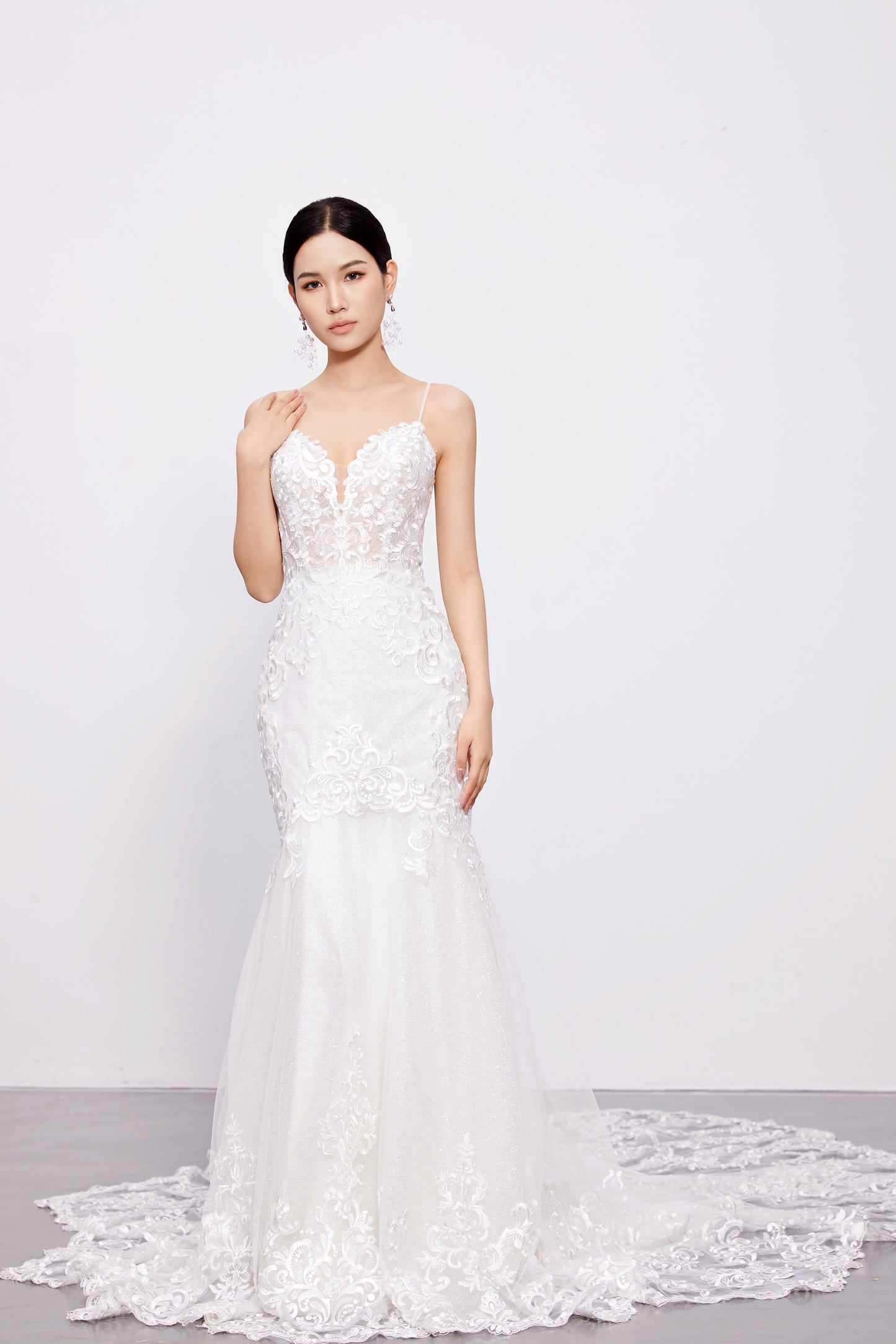 mermaid lace wedding dress australia
