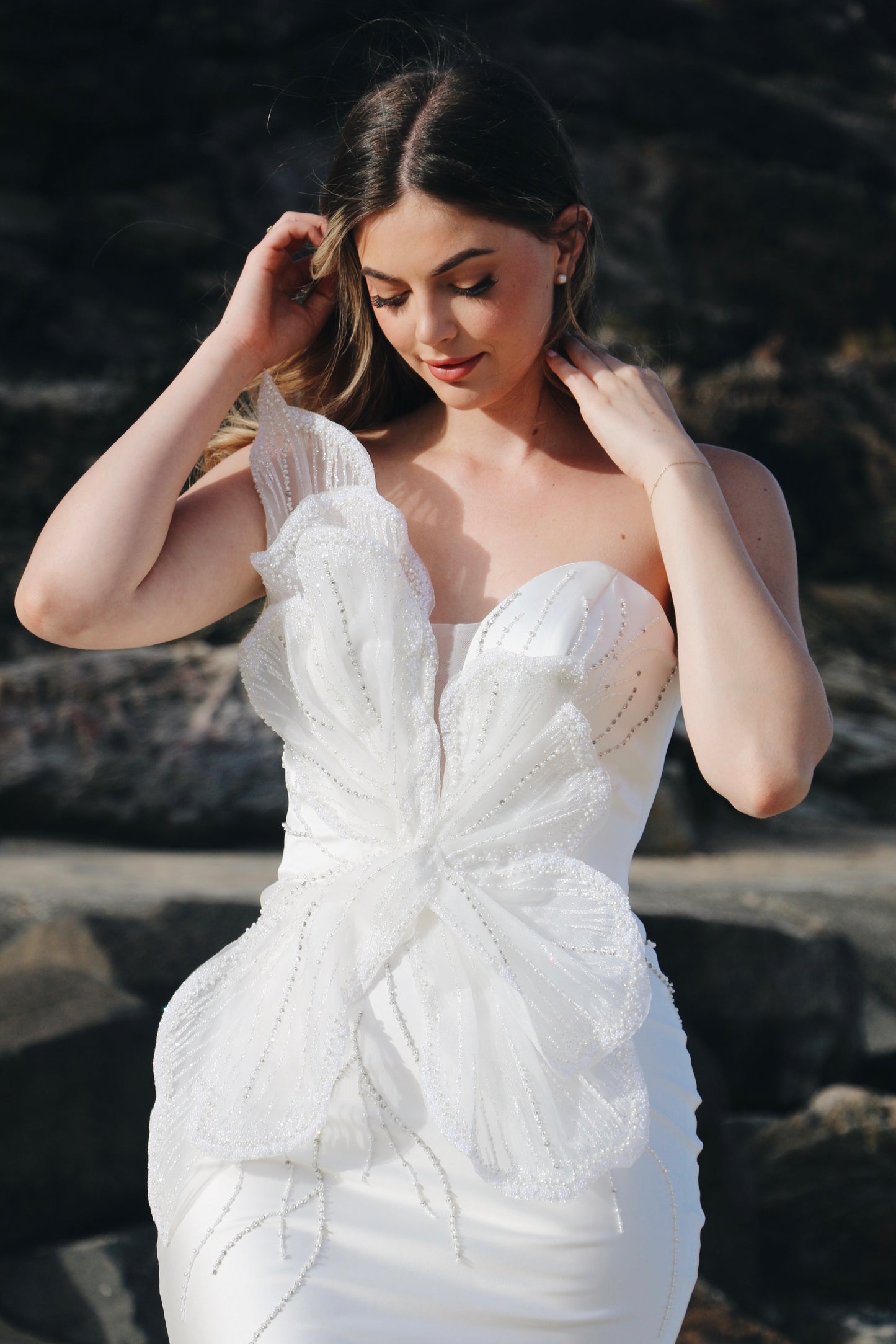 custom wedding gown in brisbane, luxury wedding dress, high quality wedding dress