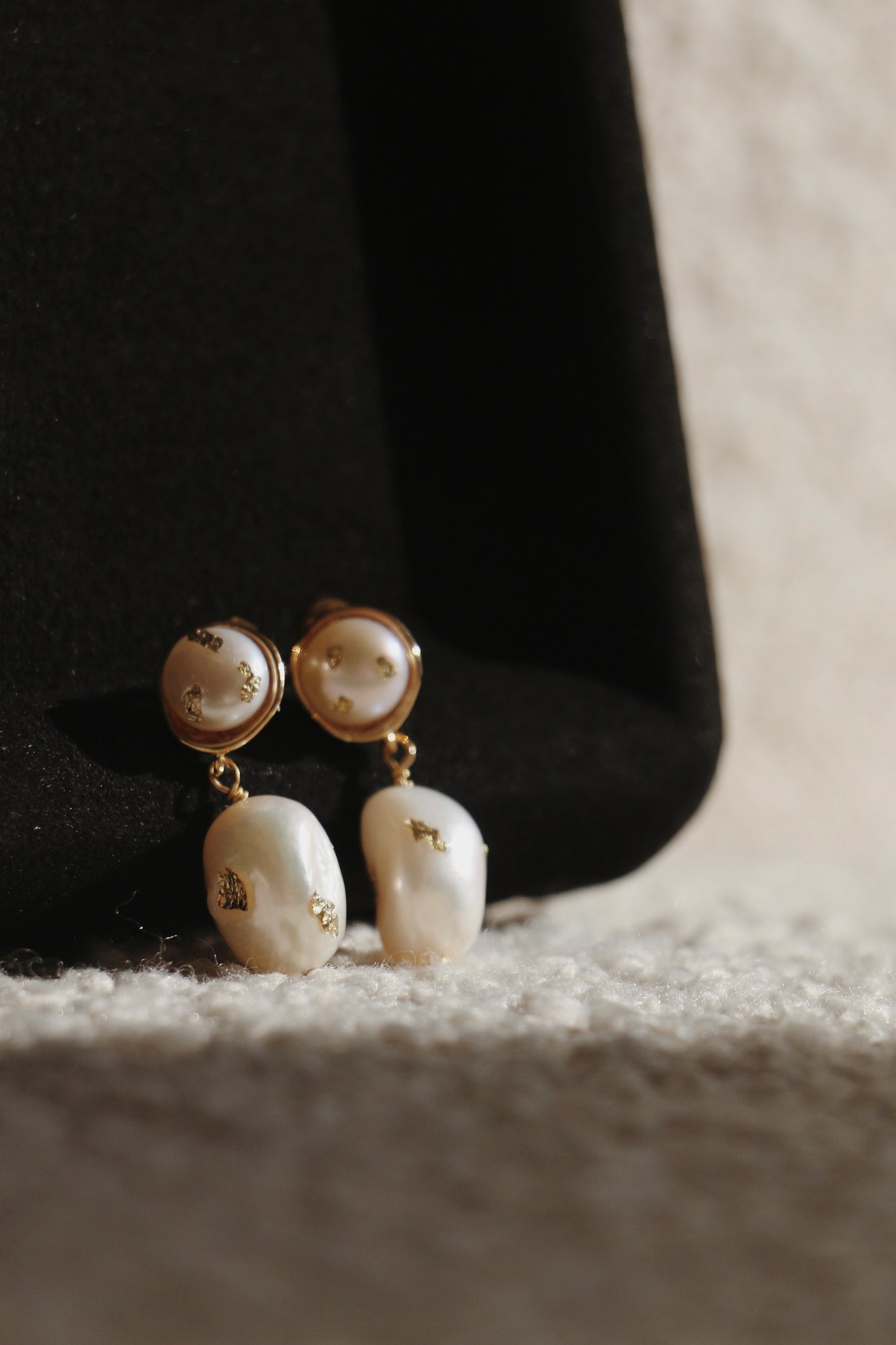 pearl drop earring