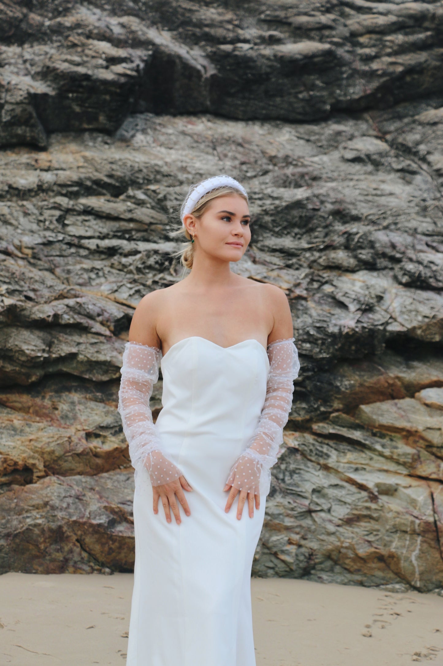 spotty fun bridal accessories
