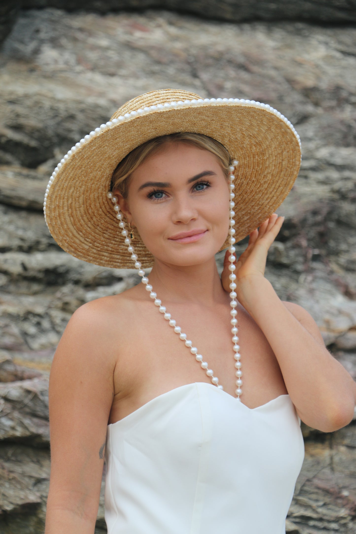 Pearl Hat for wedding