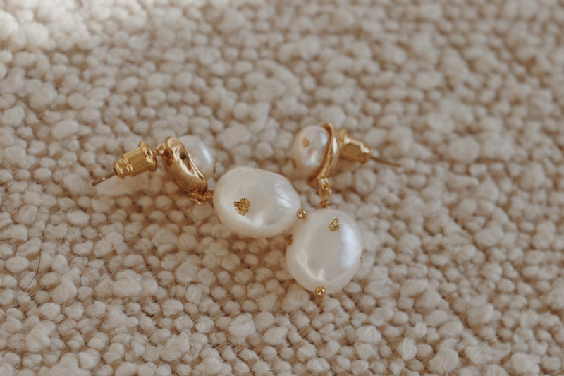 pearl drop earrings australia