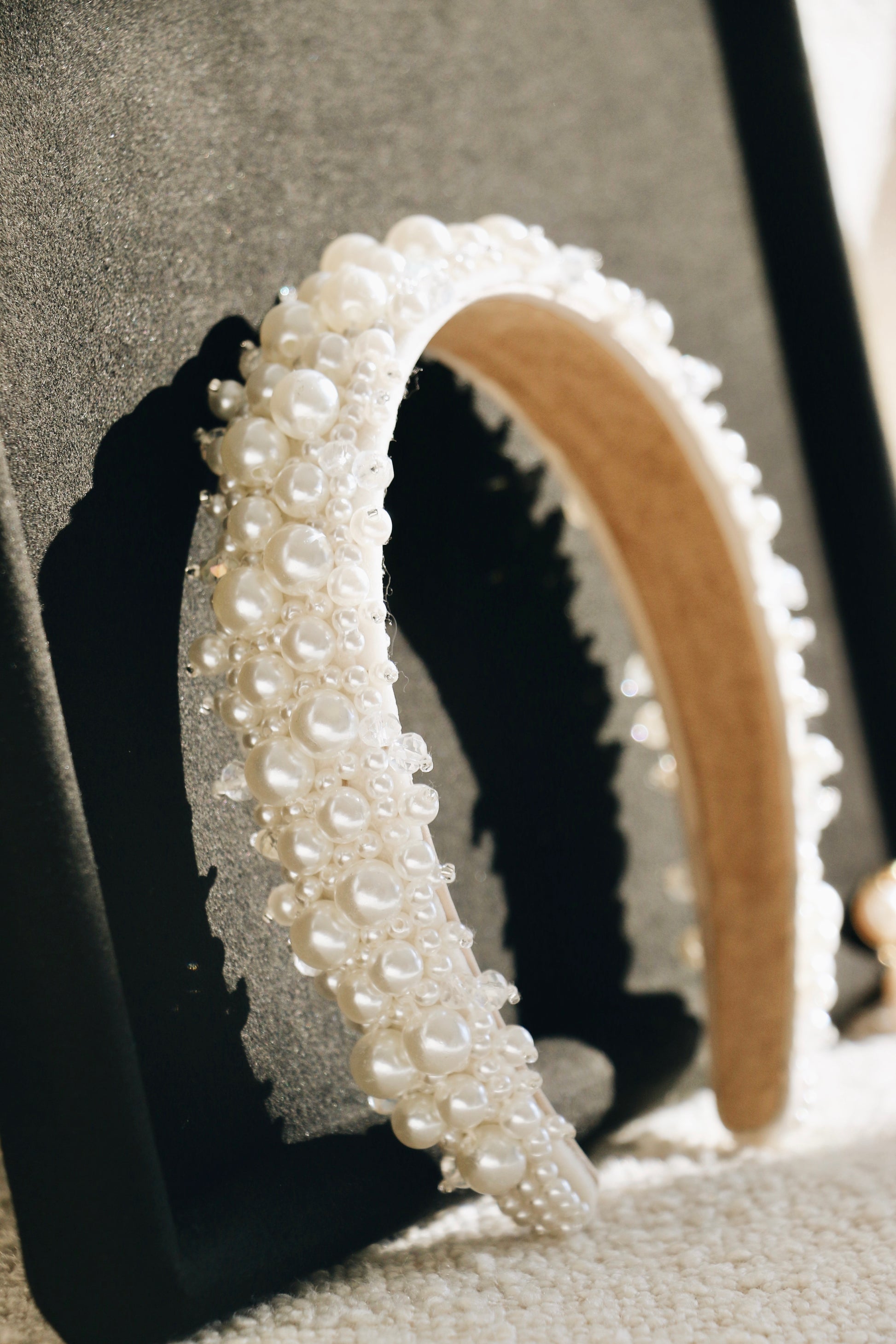Pearl Crown Headband 