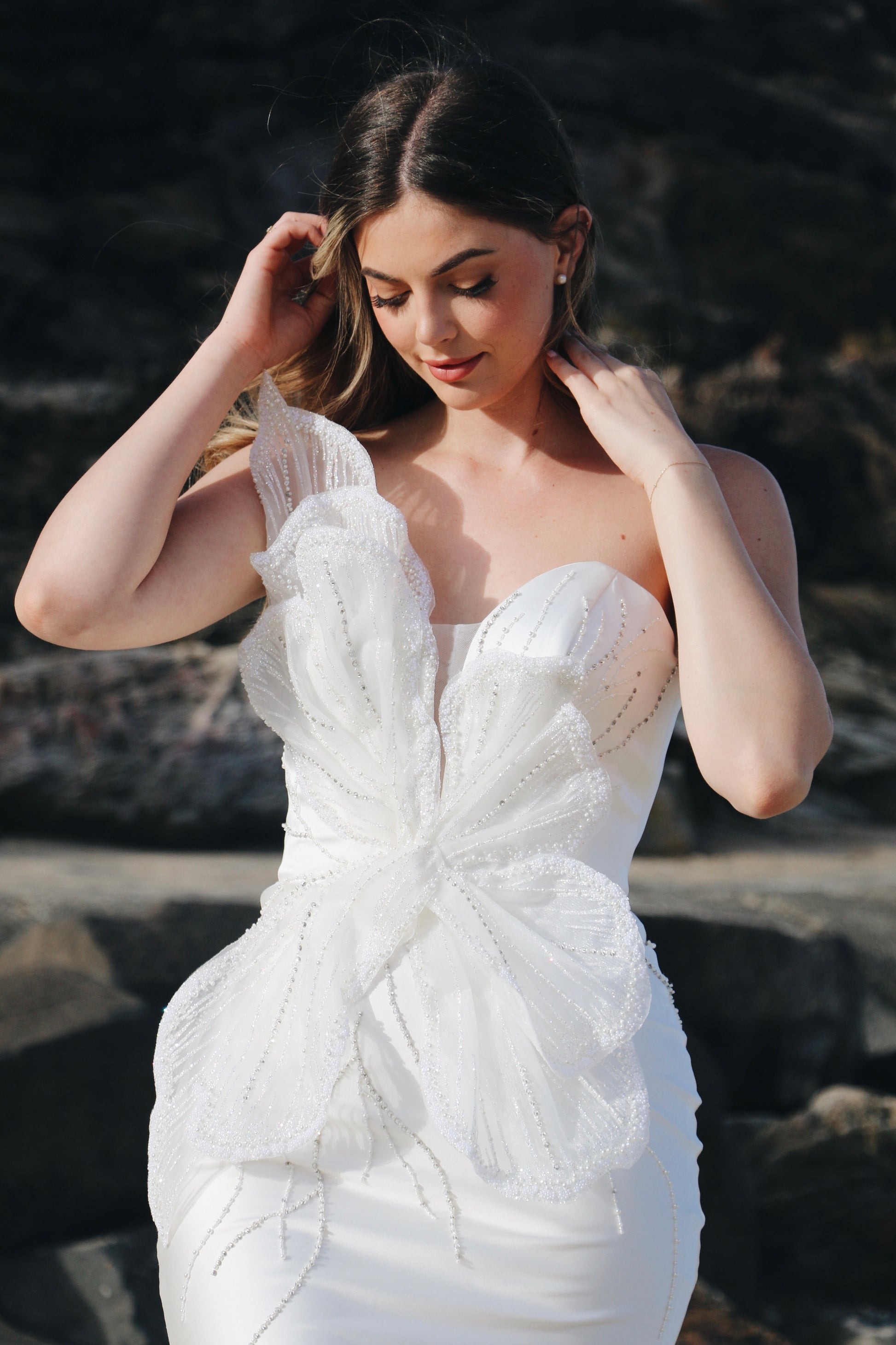 custom wedding gown in brisbane, luxury wedding dress, high quality wedding dress