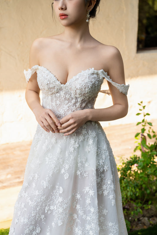 Florence A-line Wedding Gown