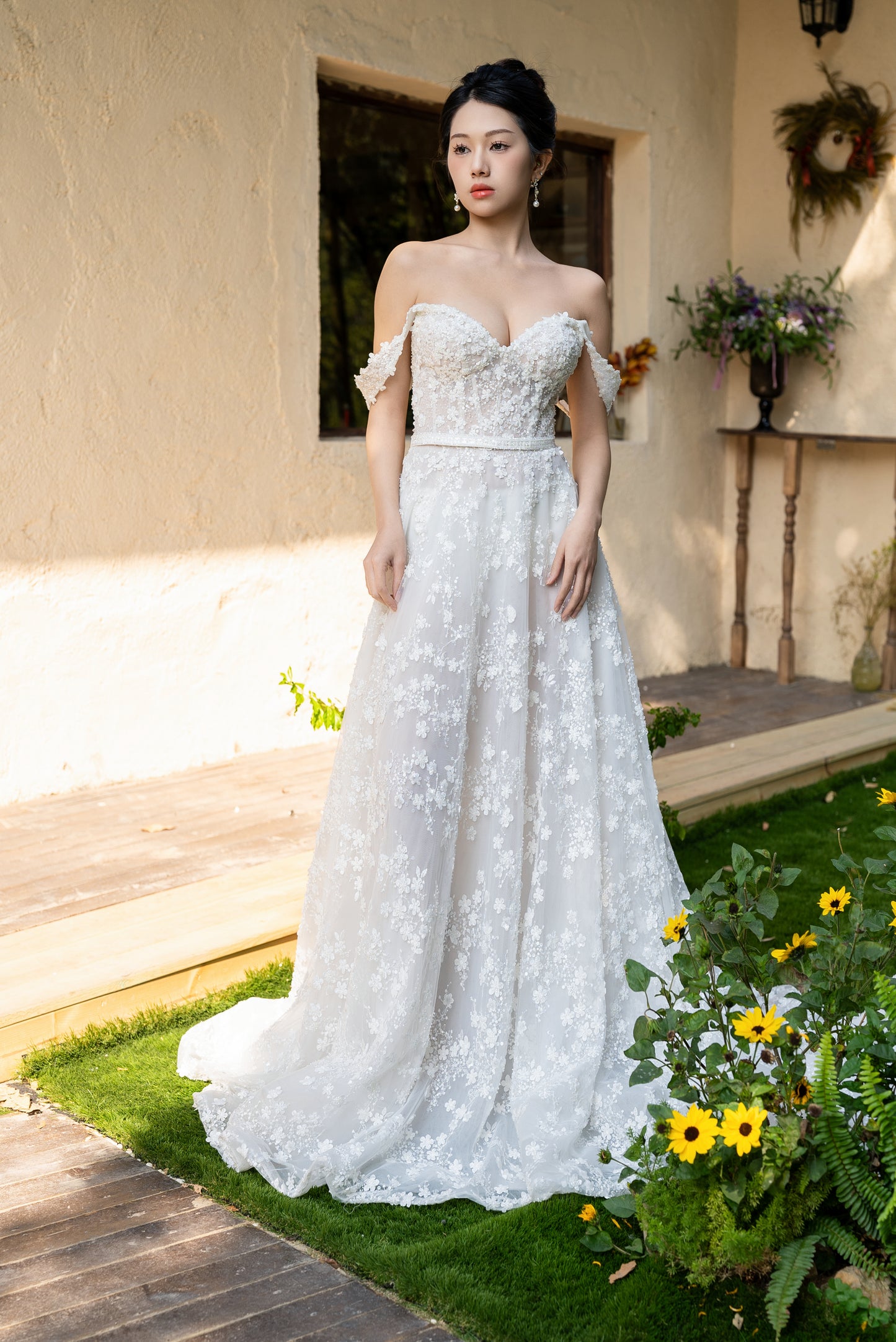 Florence A-line Wedding Gown