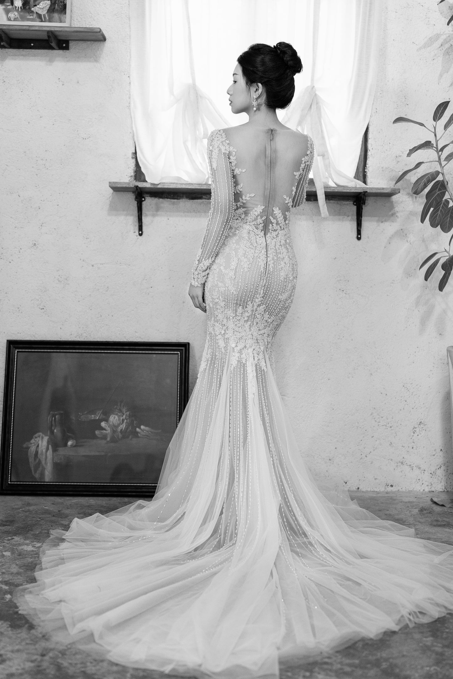 Vespera Mermaid Wedding Gown