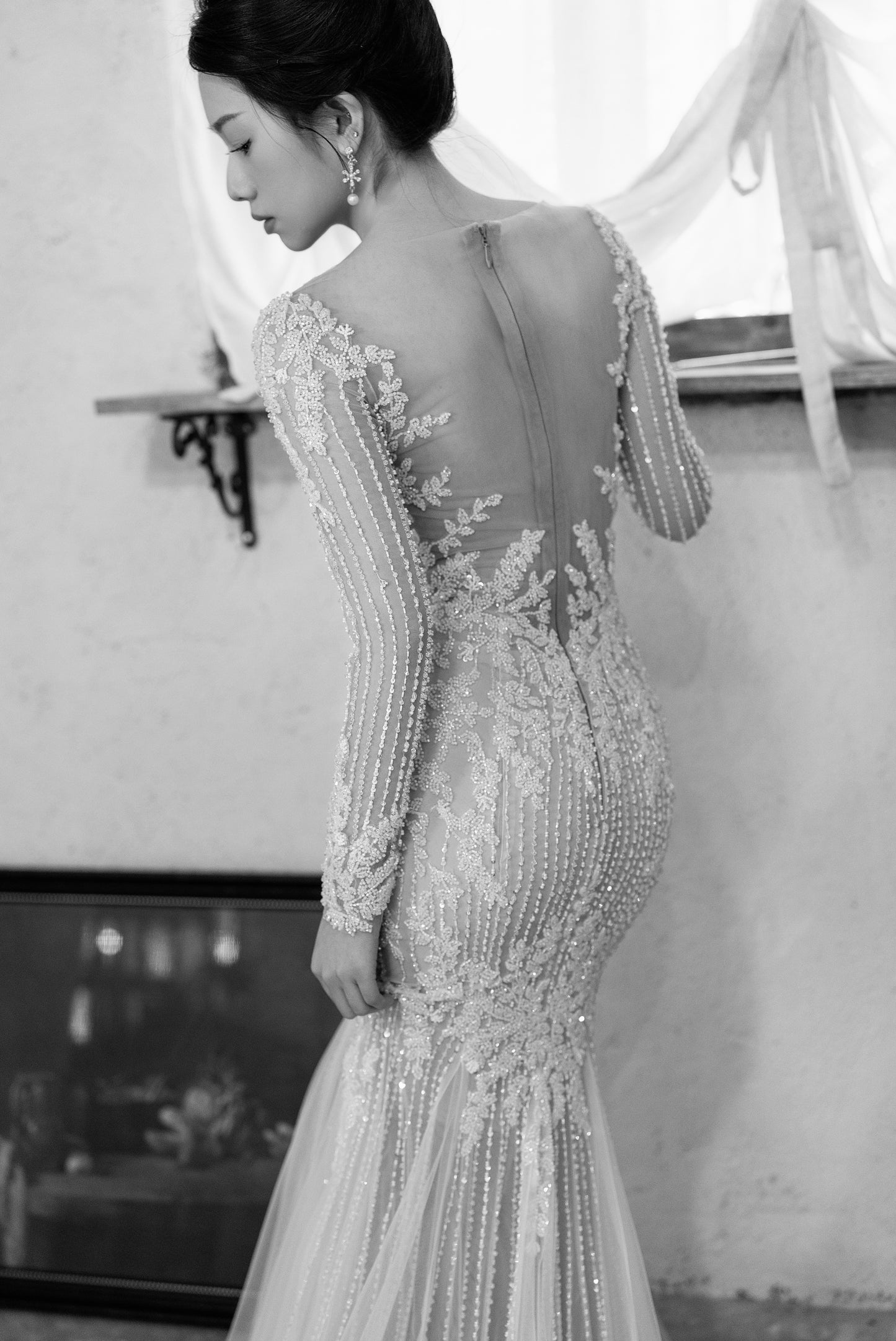 Vespera Mermaid Wedding Gown