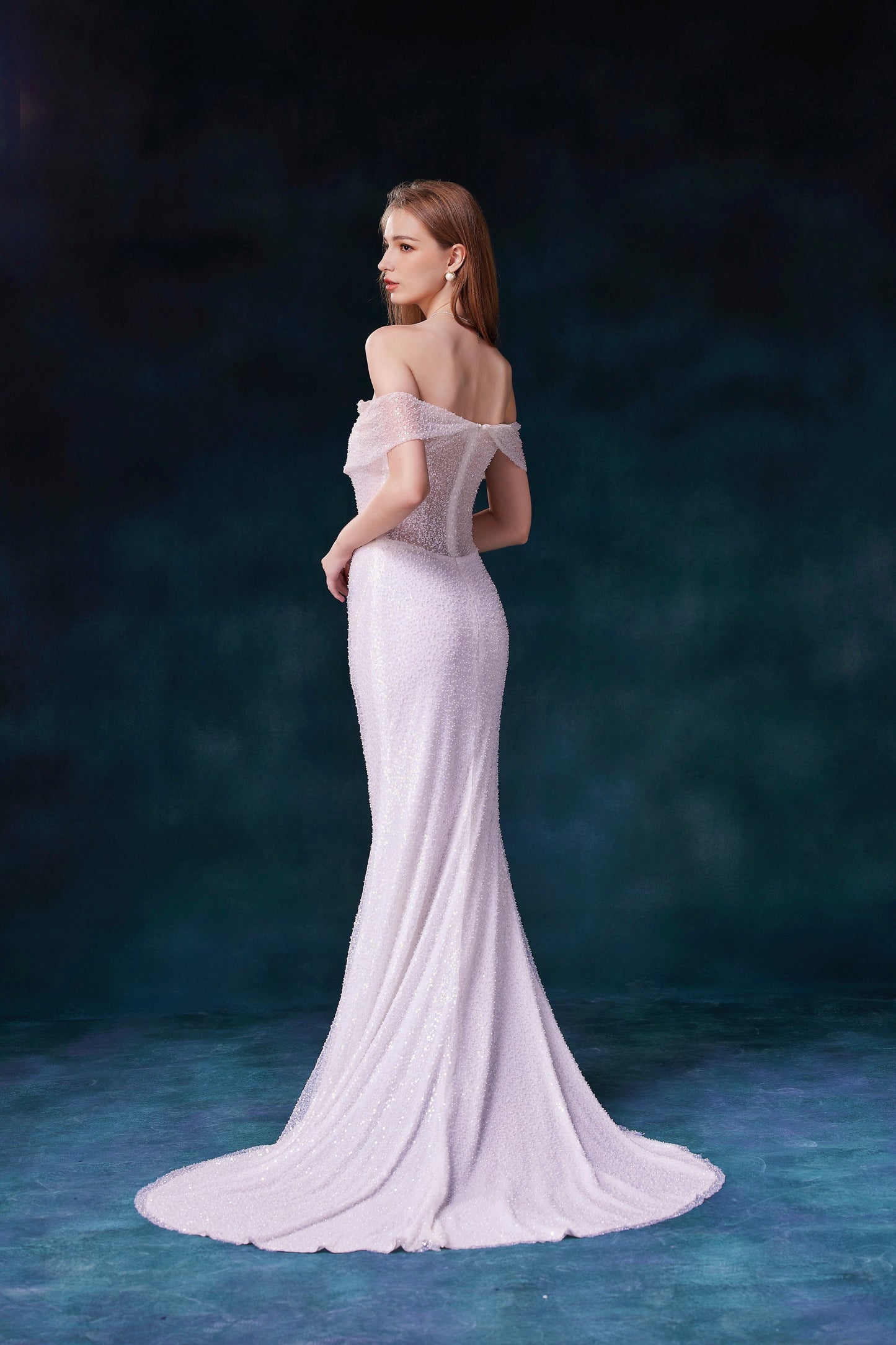 sexy mermaid wedding dress
