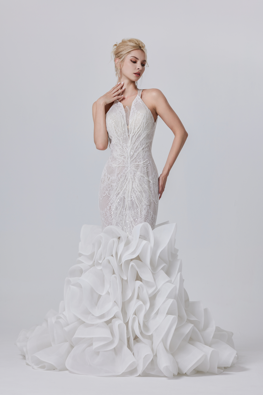 fit and flare wedding dress brisbane