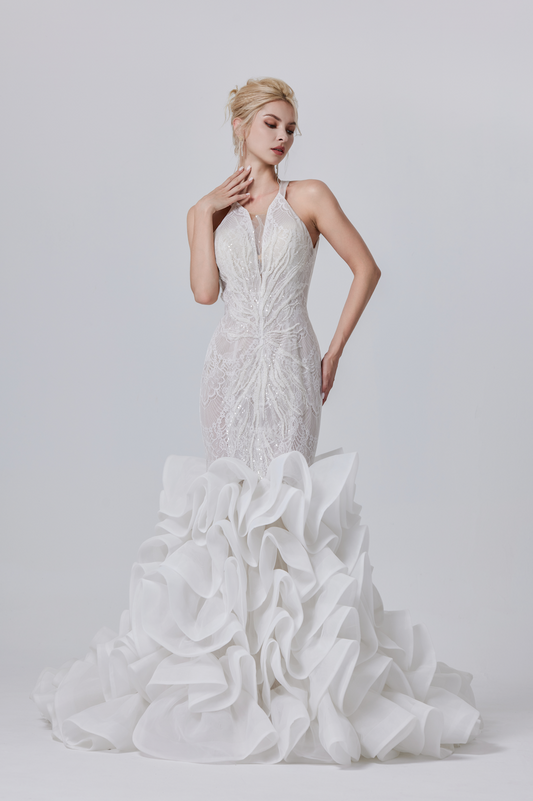 fit and flare wedding dress brisbane