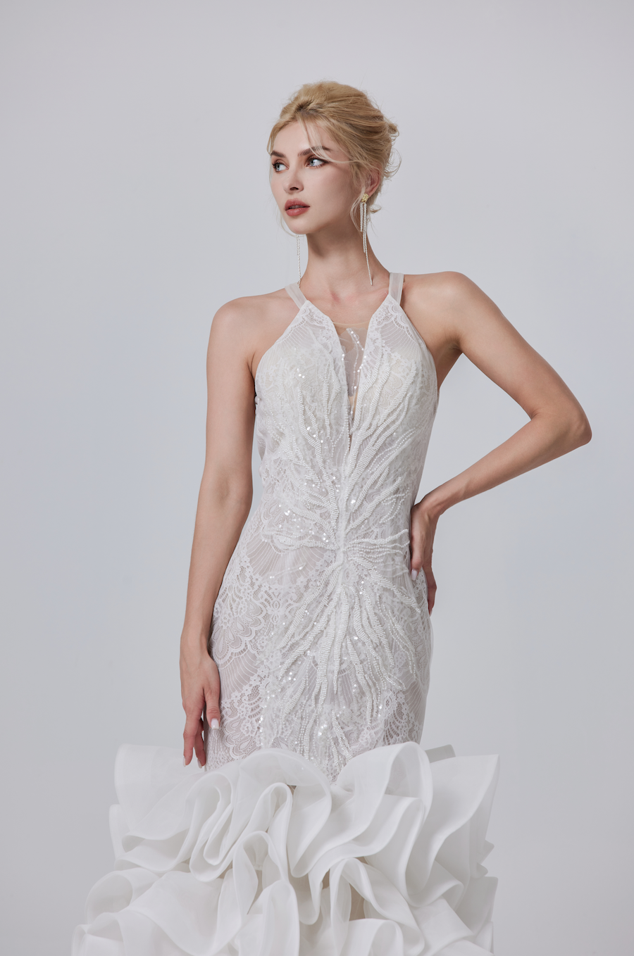 unique designer wedding dress