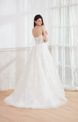 dreamy wedding gown