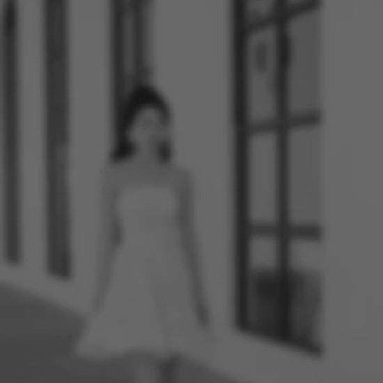 designer brand short eloped wedding dress