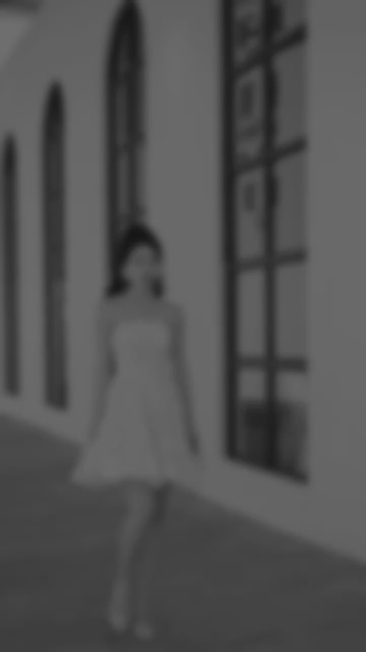 designer brand short eloped wedding dress