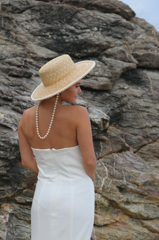 Pearl Lady Hat bridal accessories