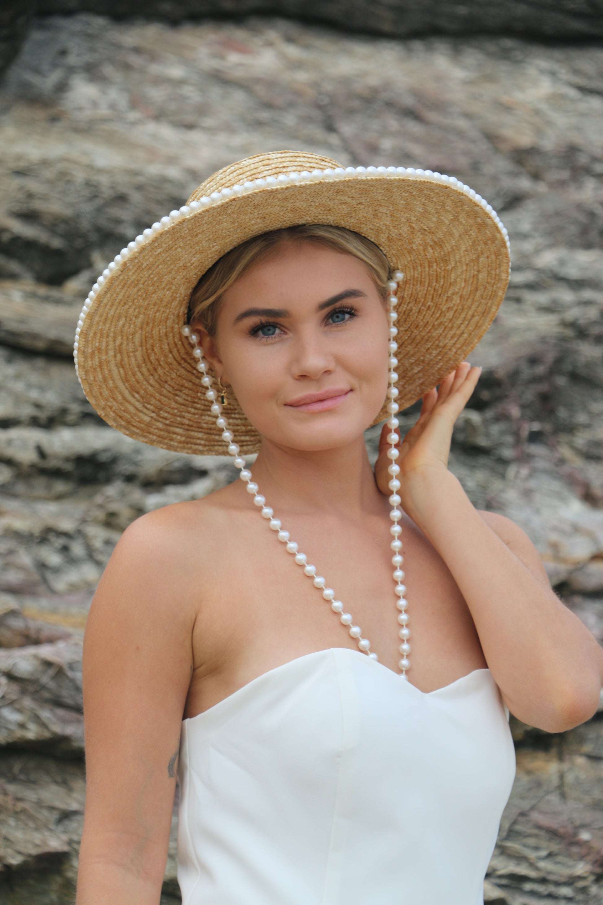 Pearl Hat for wedding