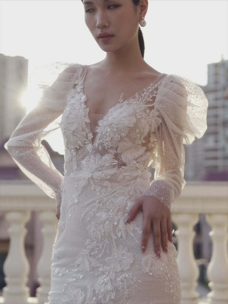 brisbane custom wedding gown